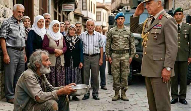 Taşlanan bir meczuptu o; halkın cehaleti ellerinde taşa, dillerinde alaya dönüşmüştü