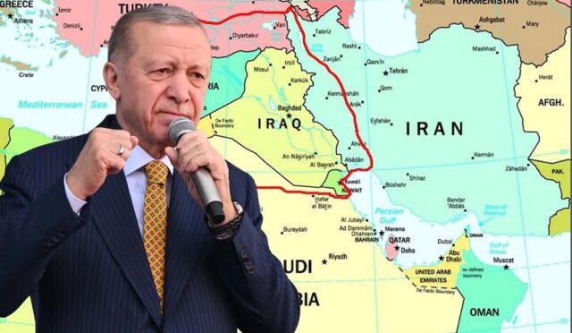 Cumhurbaşkanı Erdoğan’a İsrail Haritası Sorusu